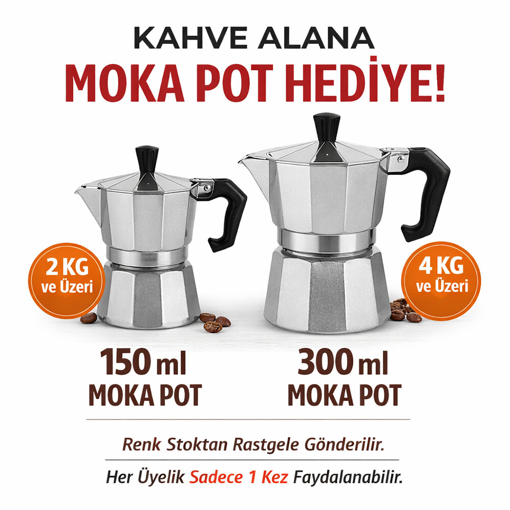 MOKA POT HEDİYE!